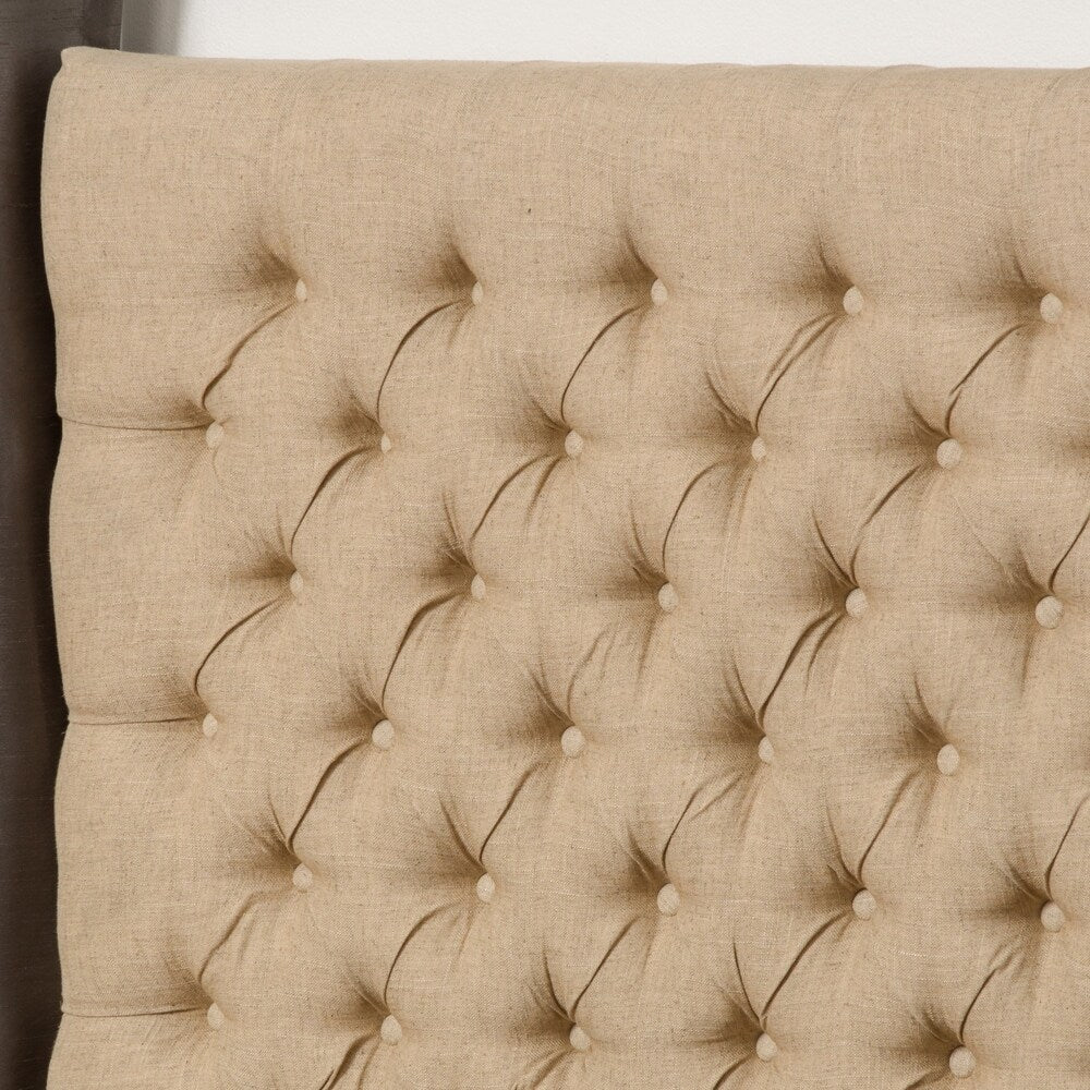Jezebel Fully Upholstered King/ California King Button Tufted Headboard by Christopher Knight Home
