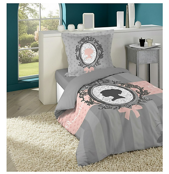 Housse de couette   taie Boudoir