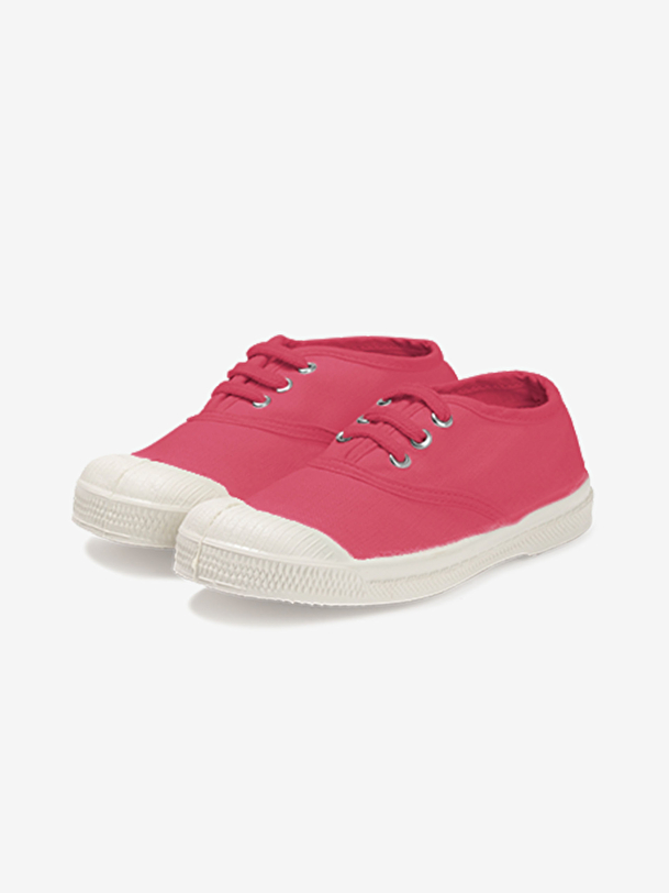 Tennis lacets enfant blush