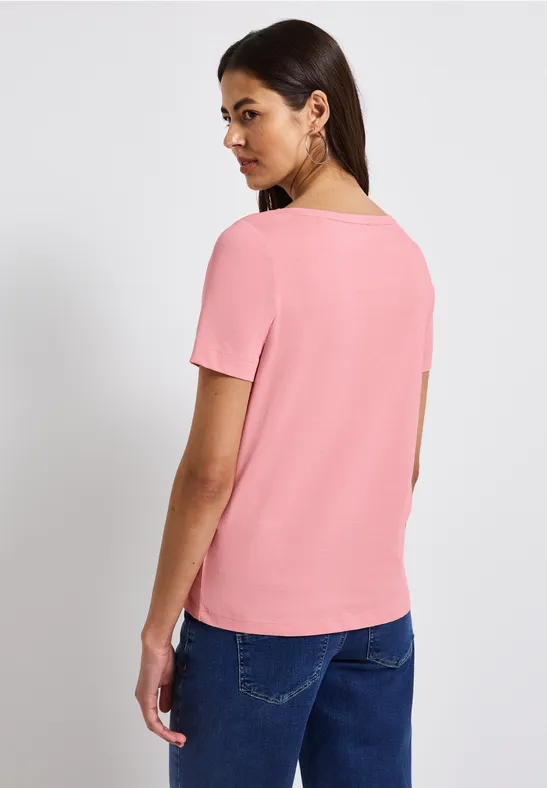 T-Shirt mit Folienwording