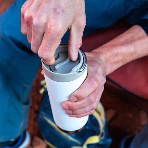 Klean Kanteen 16Oz 473Ml Insulated Tkwide Stainless W/ Cafe Cap Water Bottle