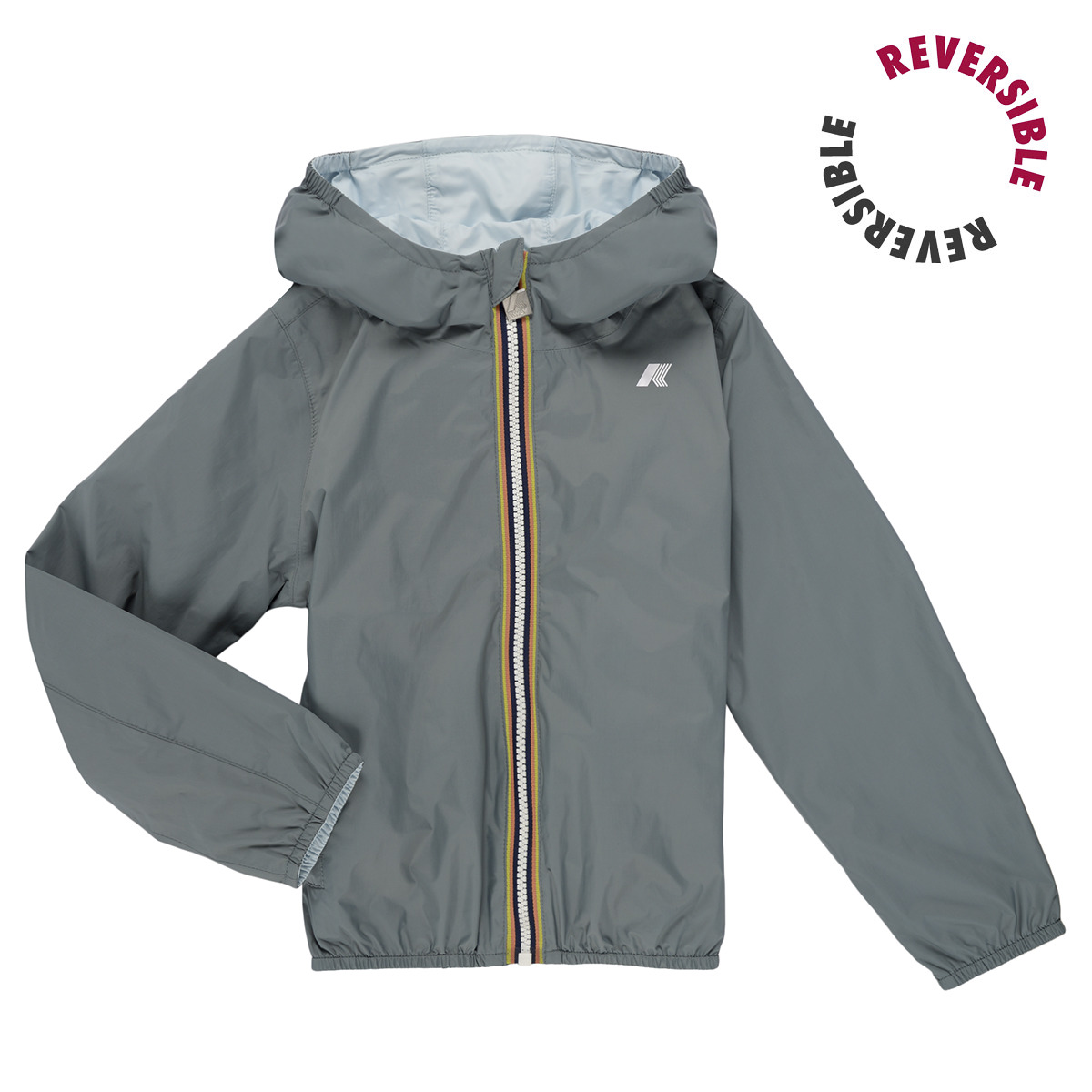 K-Way - LE VRAI JAKE PLUS 2. DOUBLE - Blue / Grey