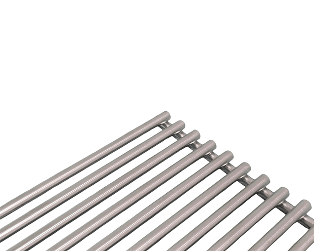 Stainless Steel Solid Bars Cooking Grill - 200 x 485mm