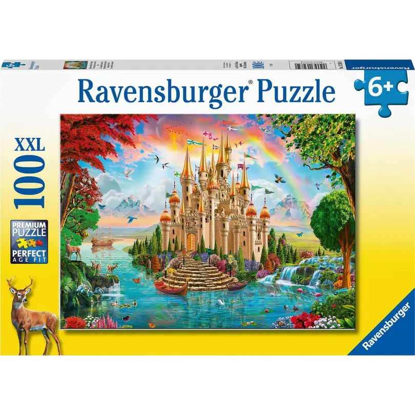 Puzzle 100-teilig Märchenhaftes Schloss