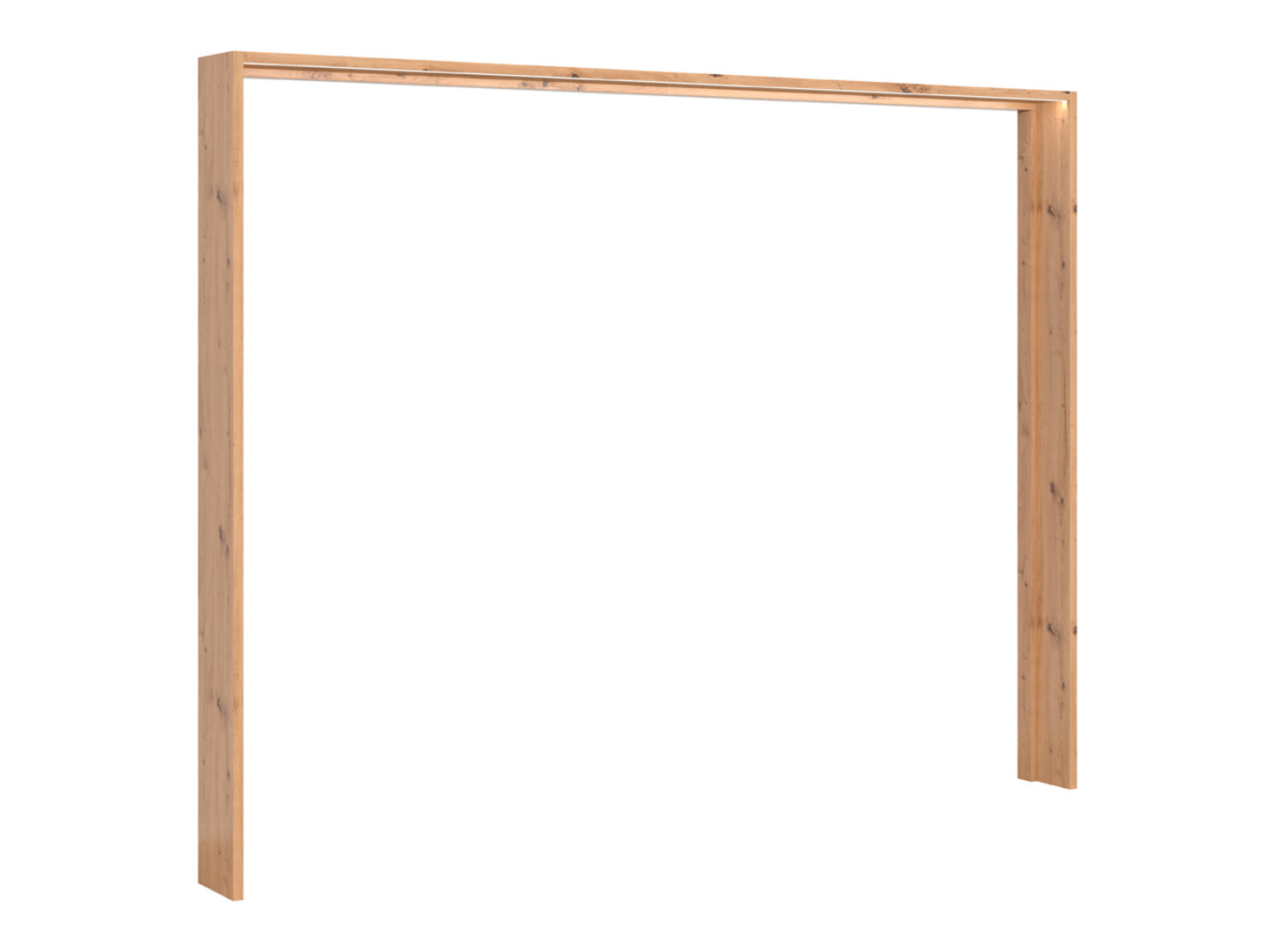 Listwa maskująca z LED do szafy przesuwnej Lamea270 (passe-partout) dąb artisan
