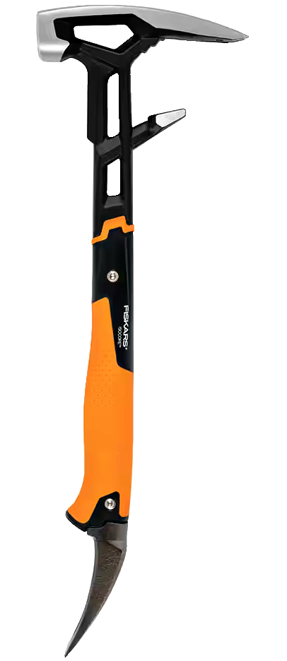 Fiskars Pro Wrecking Bar with Chisel and Pry Bar, Assorted Sizes