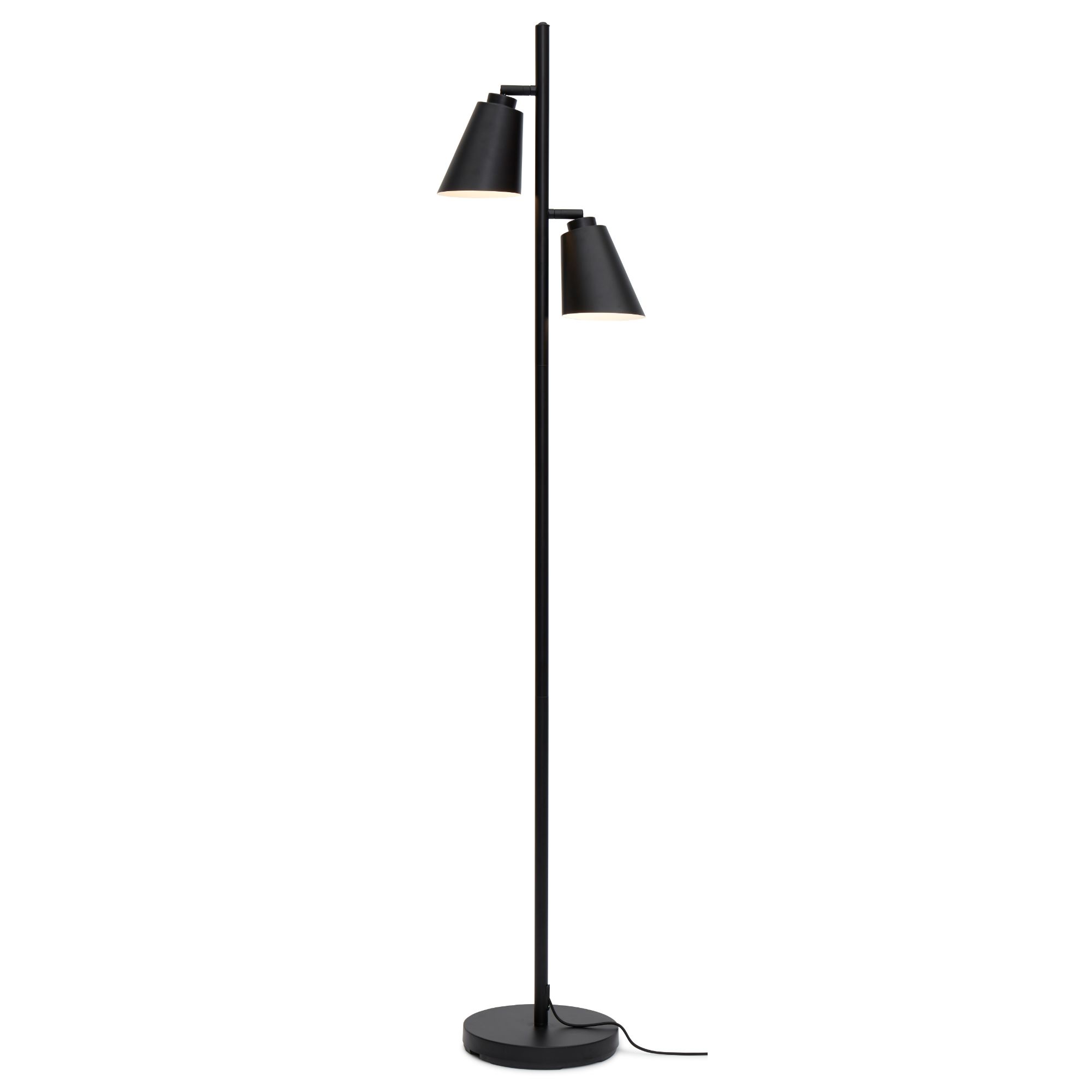 it's about RoMi vloerlamp Bremen - zwart - 45x25x162cm