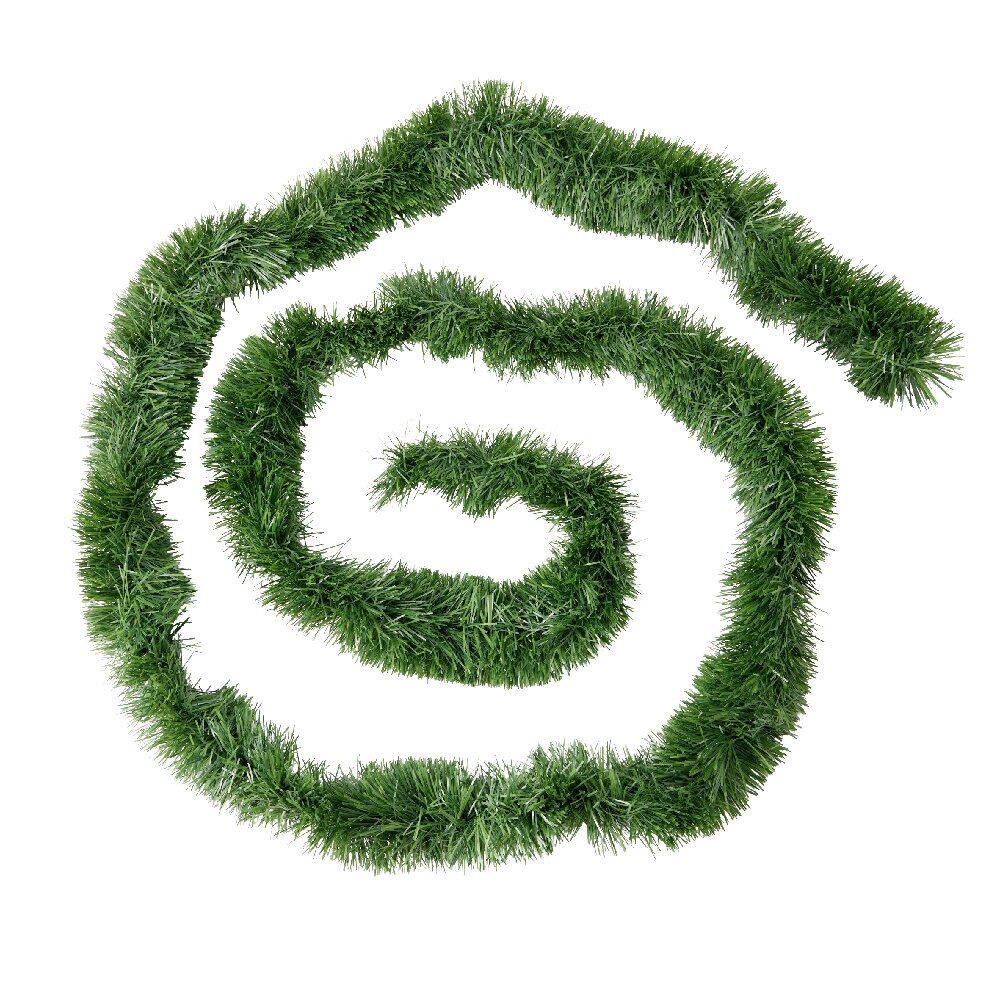 Guirlande de No&euml;l artificielle verte épaisse Ø8xL270cm