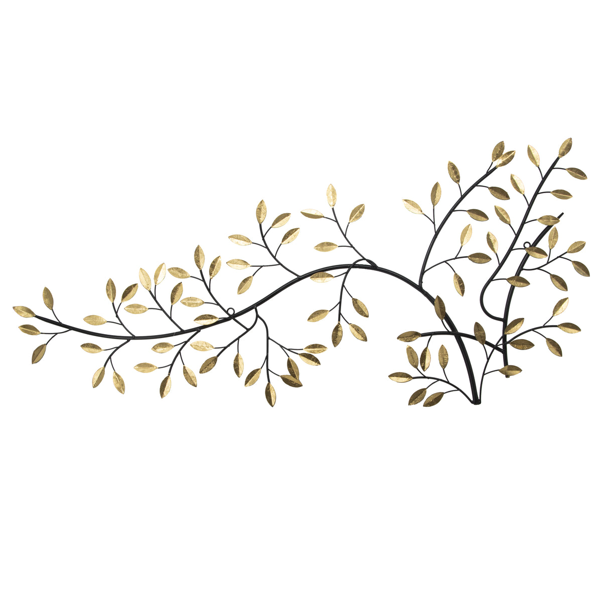 Art for the Home Metal Art - Gold branch 1,08m x 49cm