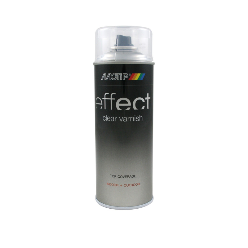 Vernis en spray Effect transparent brillant 0,4 L MOTIP