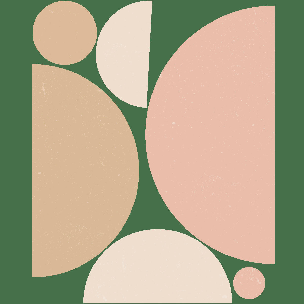 - Papier Peint design abstrait demi cercles 110x90cm