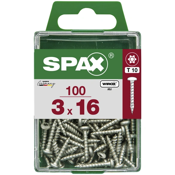 PZ 1-Halbrundkopf-Schraube, 14 x 16 mm, Stahl
