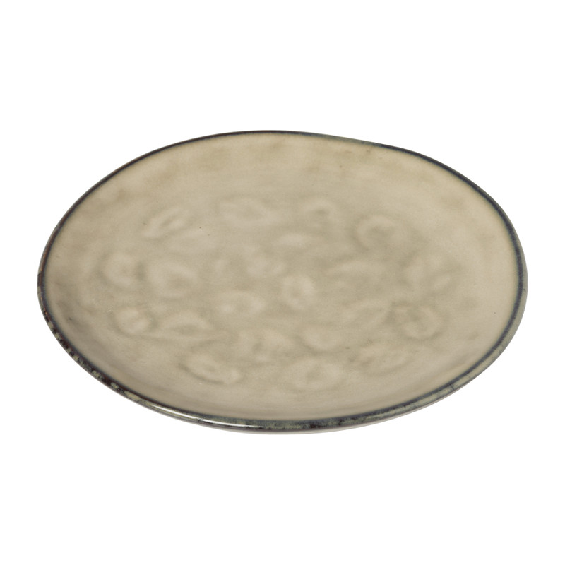 Gebaksbordje Toscane - beige - &Oslash;15.5 cm