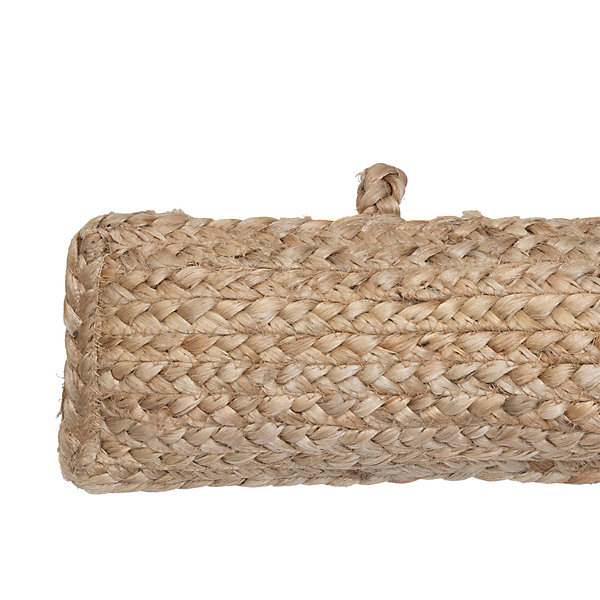 Bas de porte jute Natura beige lin 12x90cm - Atmosphera
