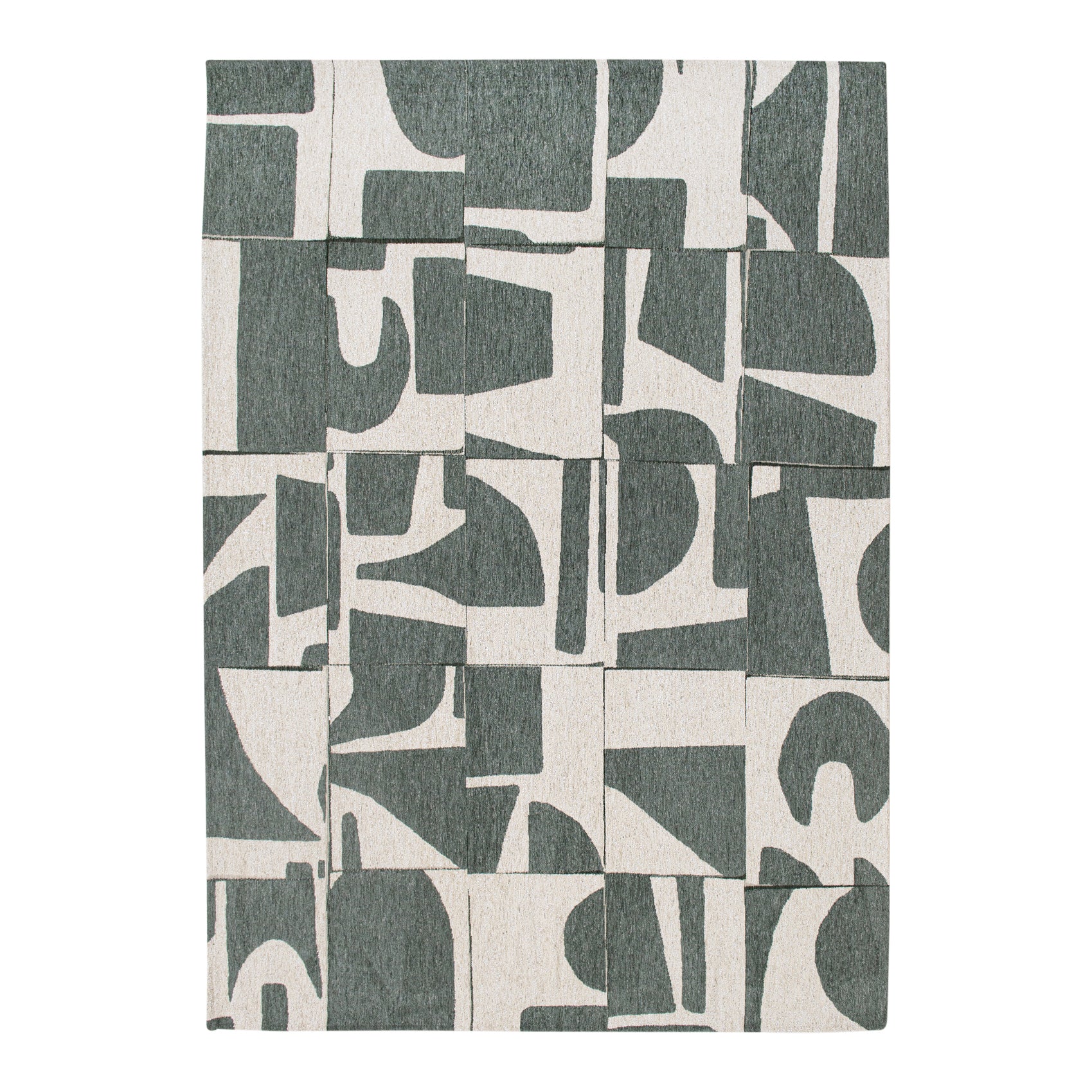 Louis de Poortere Craft Papercut Vloerkleed 140 x 200 cm - Sea Spray