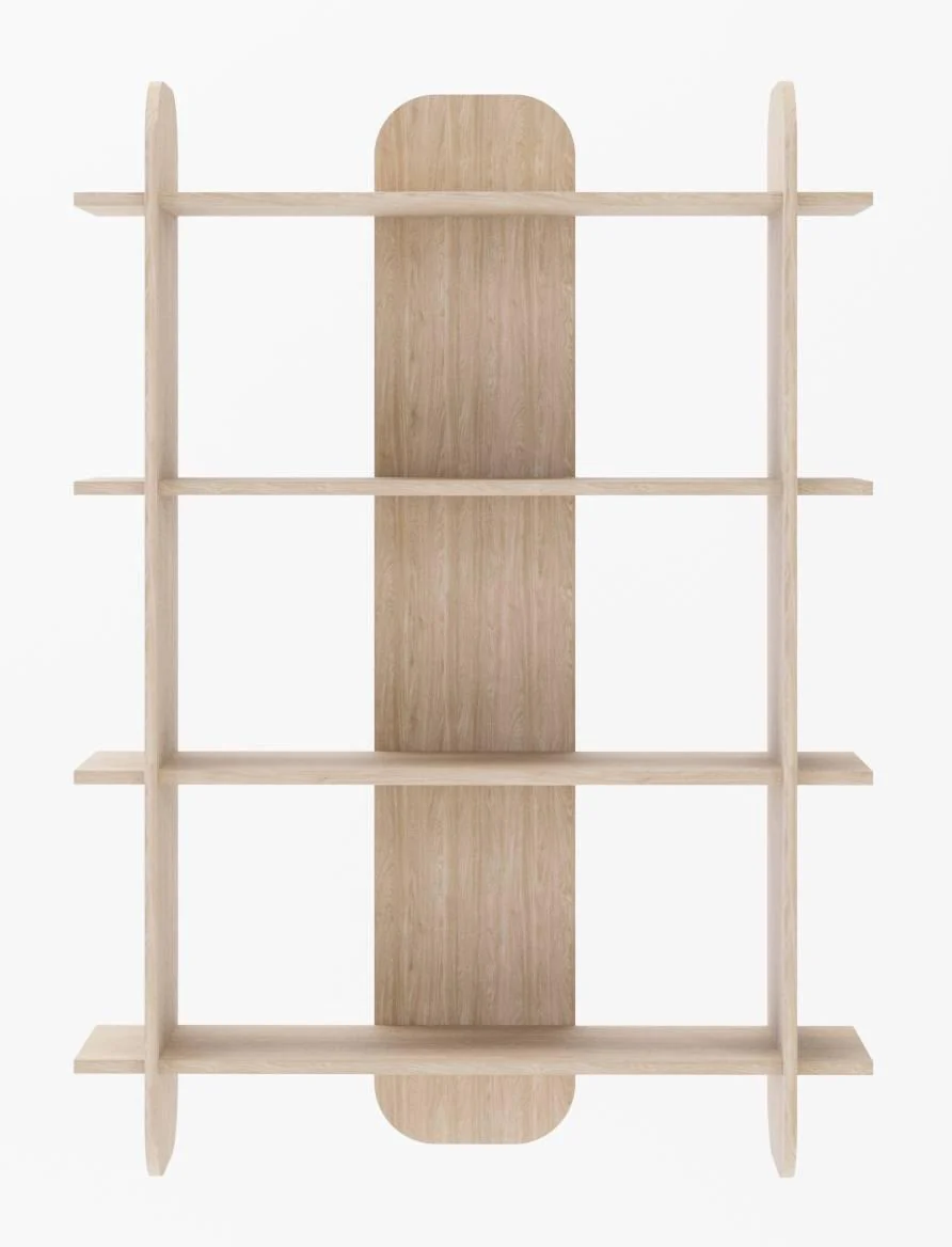 Set van 4 wandplanken Demeter
