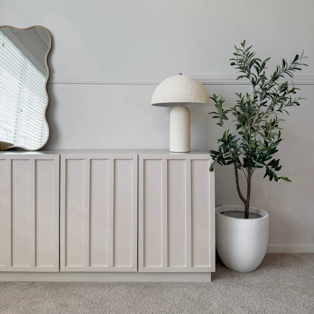 Emery Panel Buffet - Beige