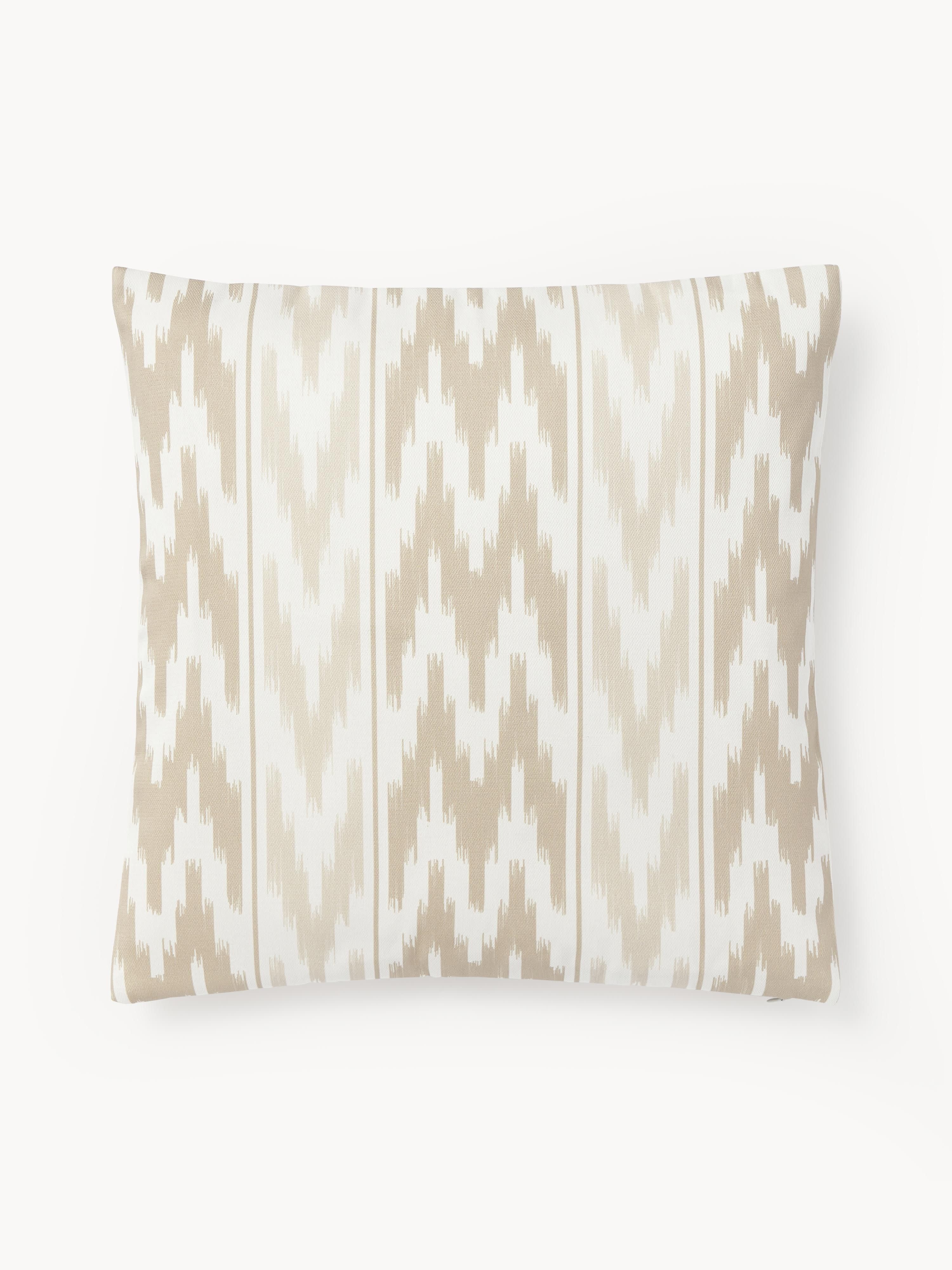 Outdoor-Kissenhülle Maillot mit Ikat Muster