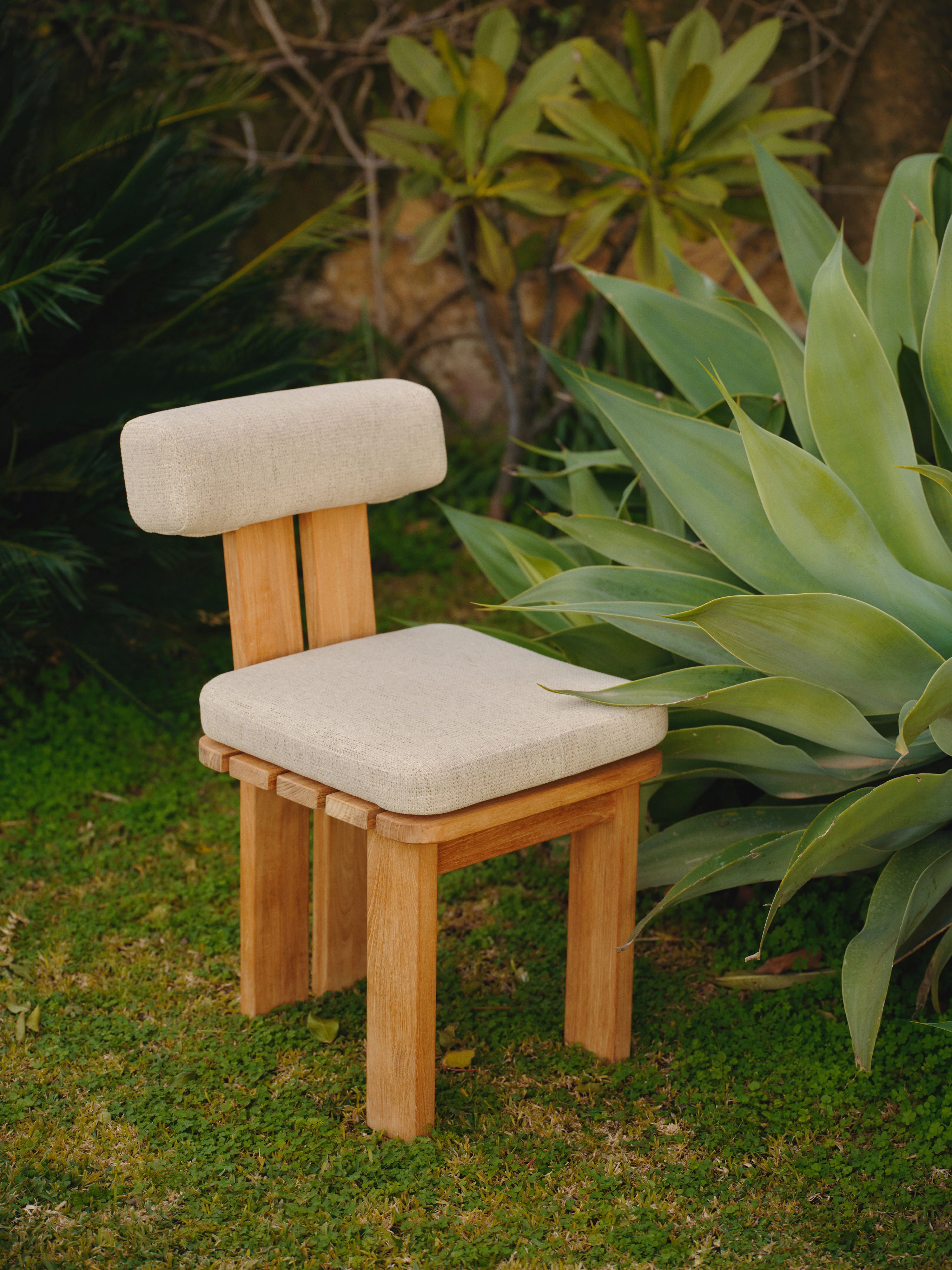 Garten-Stuhl Eiko aus Teakholz