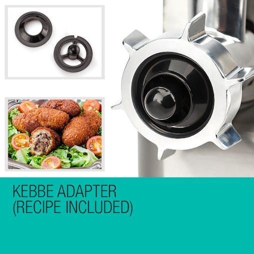NNEMB Meat Grinder Electric Mincer Sausage Filler Kebbe Maker