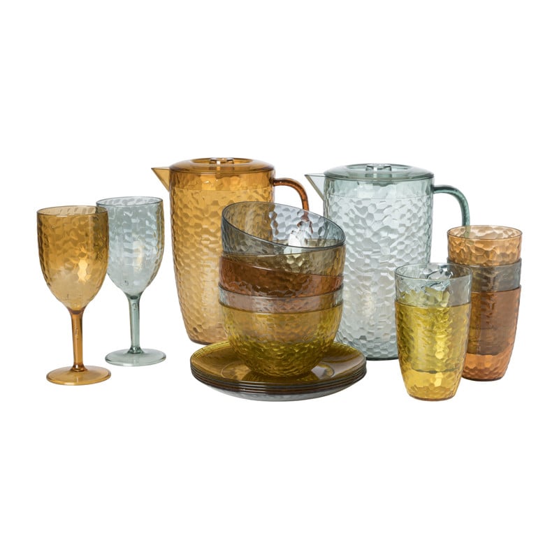 Beker dots - groen - 300 ml