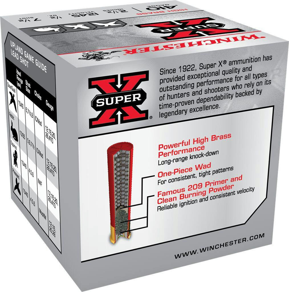 Winchester 410-Gauge 2-½-in #7 Lead Shotgun Shells