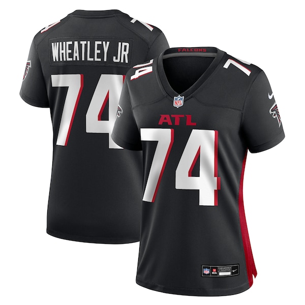 Tyrone Wheatley Jr Atlanta Falcons Nike Women's Team Game Jersey -  Black
