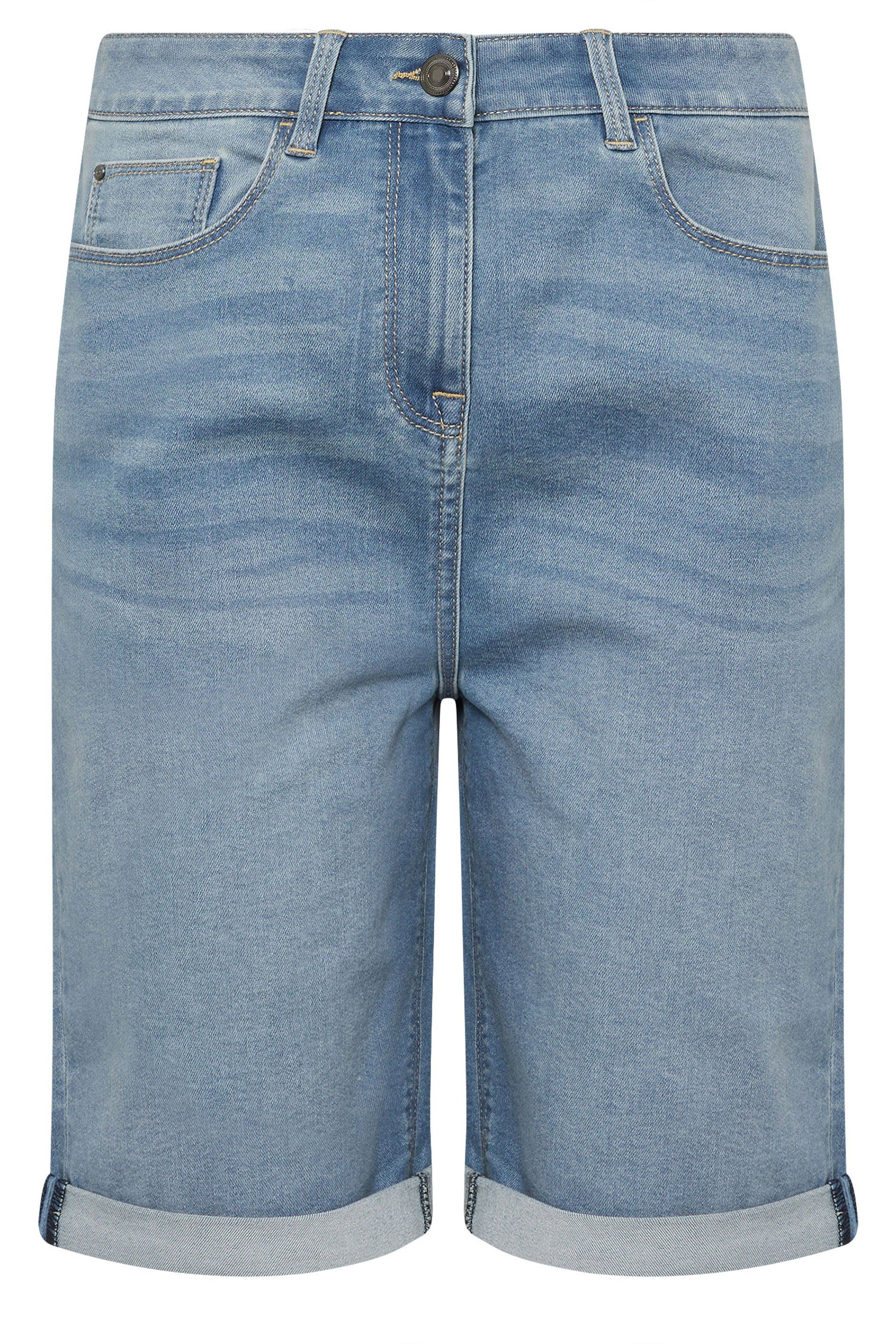 M&Co High Waisted Denim Shorts