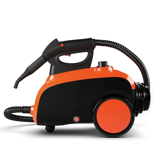 Costway 1500W Heavy Duty Steam Cleaner Mop Multi-Purpose Steam - 16''(L) x 9.5''(W) x 11''(H)