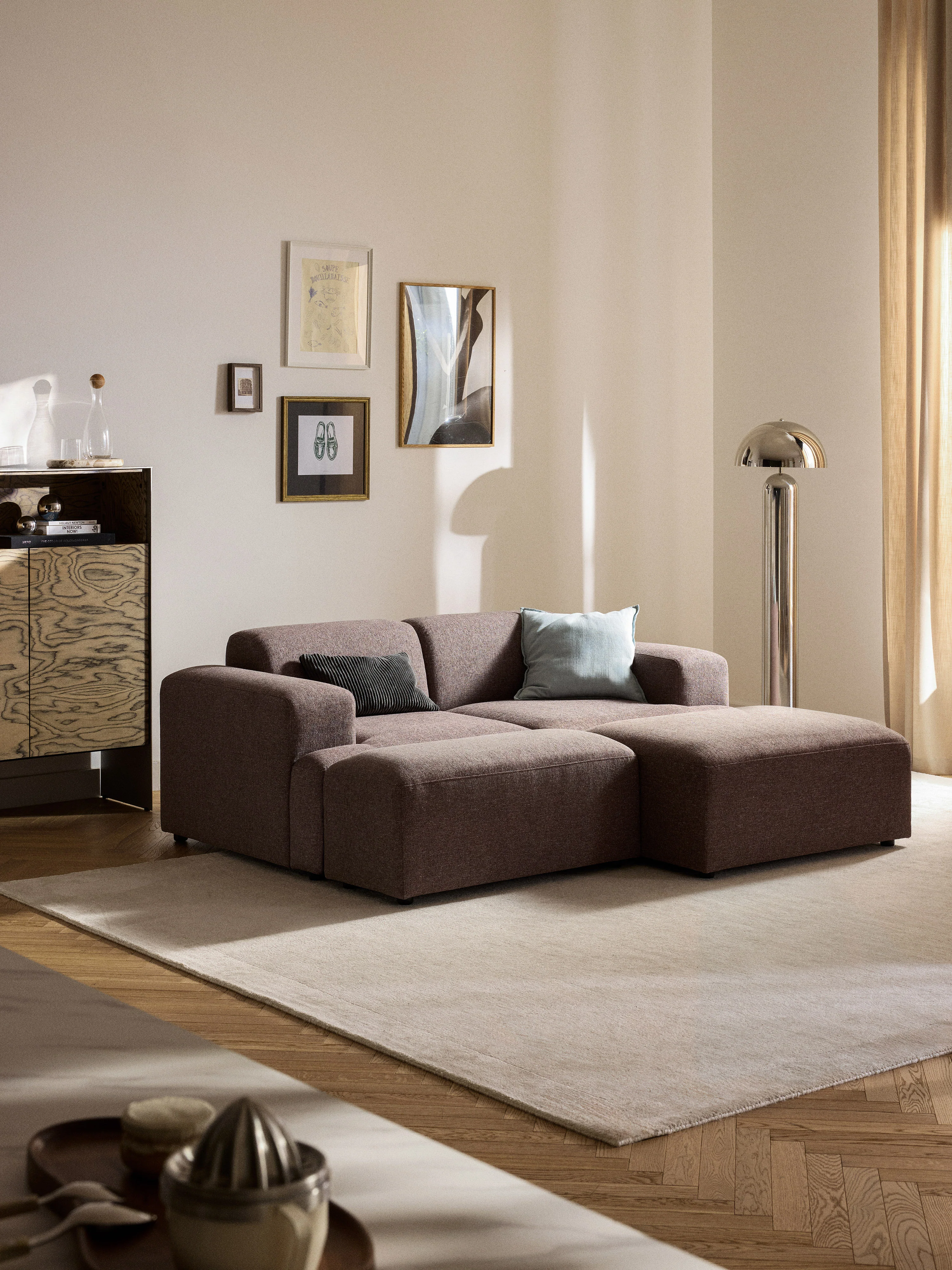 Sofa-Hocker Melva, B 99 x T 42 cm