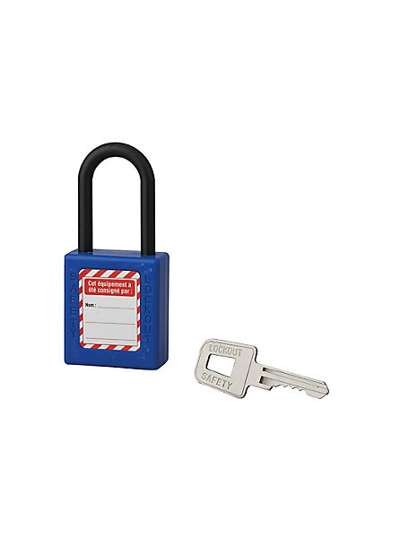 Cadenas de consignation 40mm, anse nylon 38mm, Bleu - Thirard