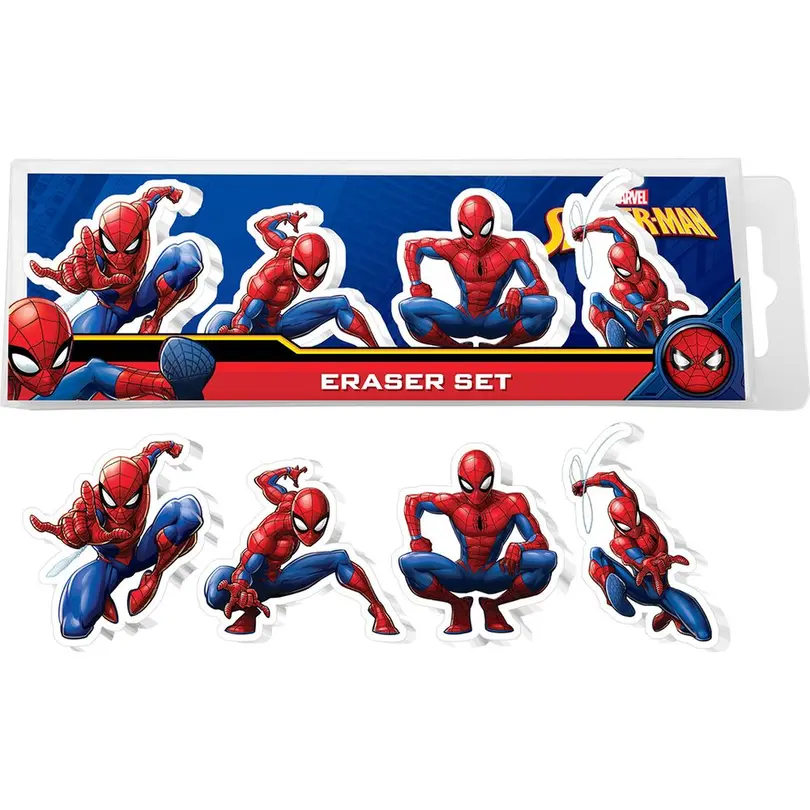 Bastelset 4er-Set Spiderman