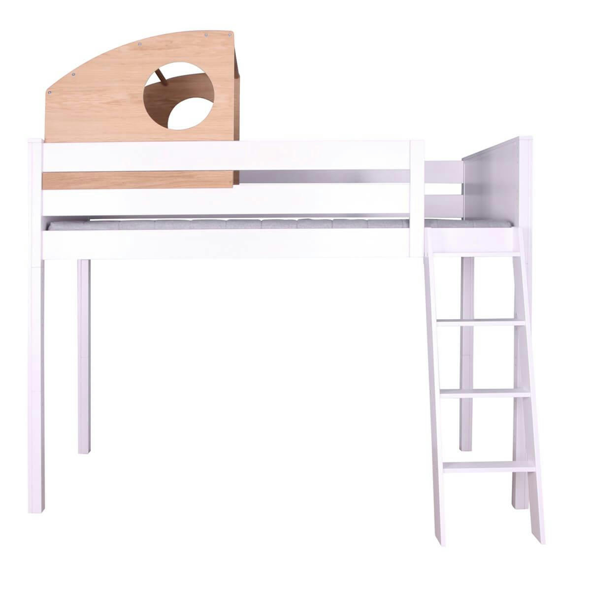 KASVA - Lit mezzanine-cabine coulissante