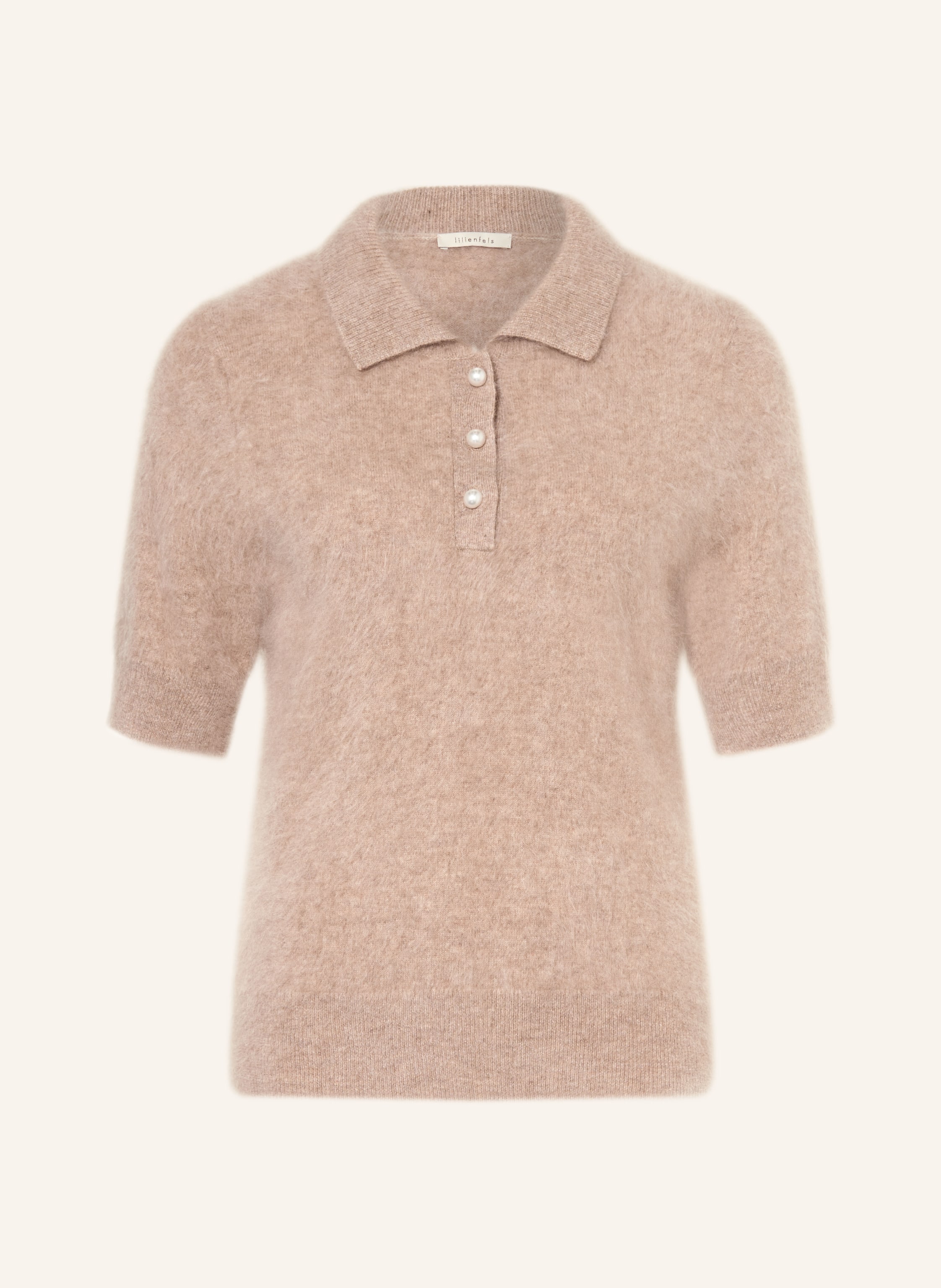 lilienfels Strick-Poloshirt aus Cashmere
