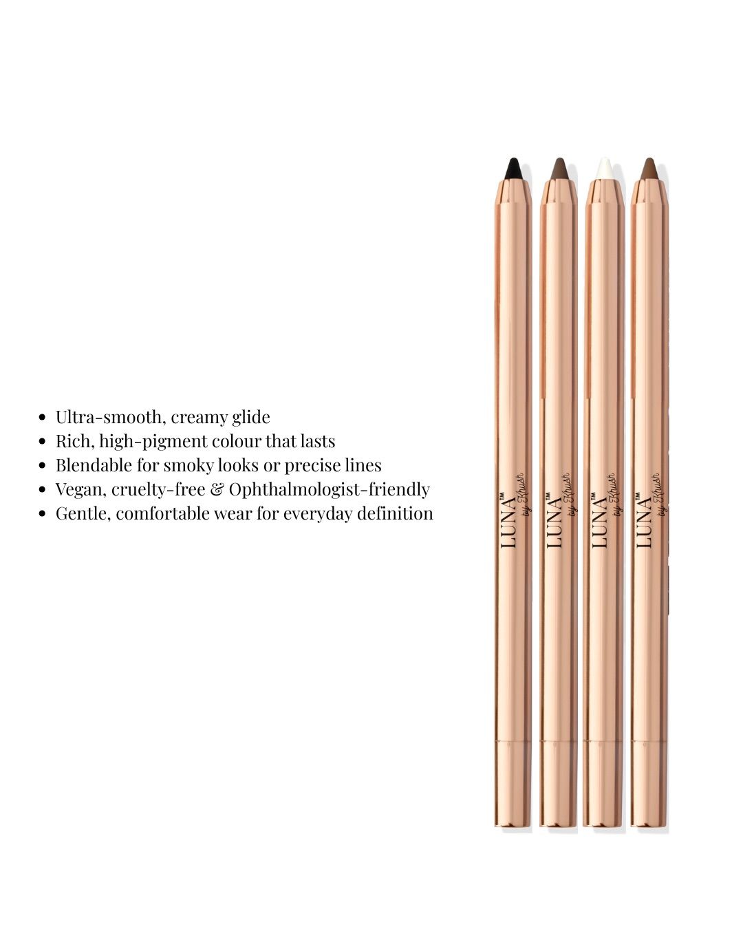Luna by Khush DefineHer Kohl High Pigment Eyeliner Pencil 1.8g