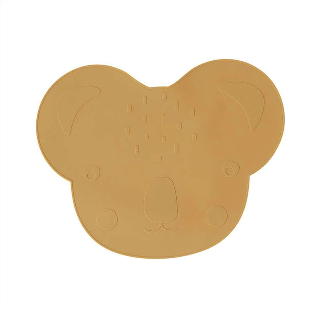 KOALA - Sets de table orange en silicone H33,3x42,1x0,2cm