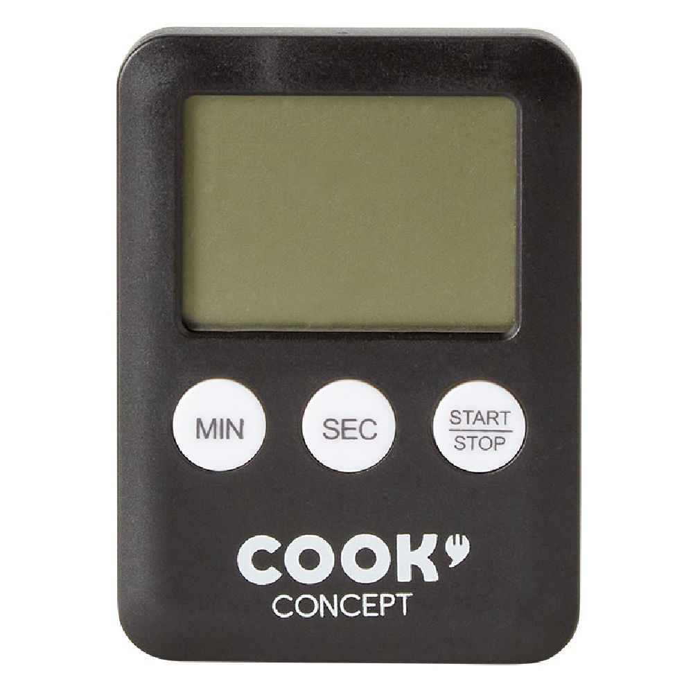 Minuteur électronique noir