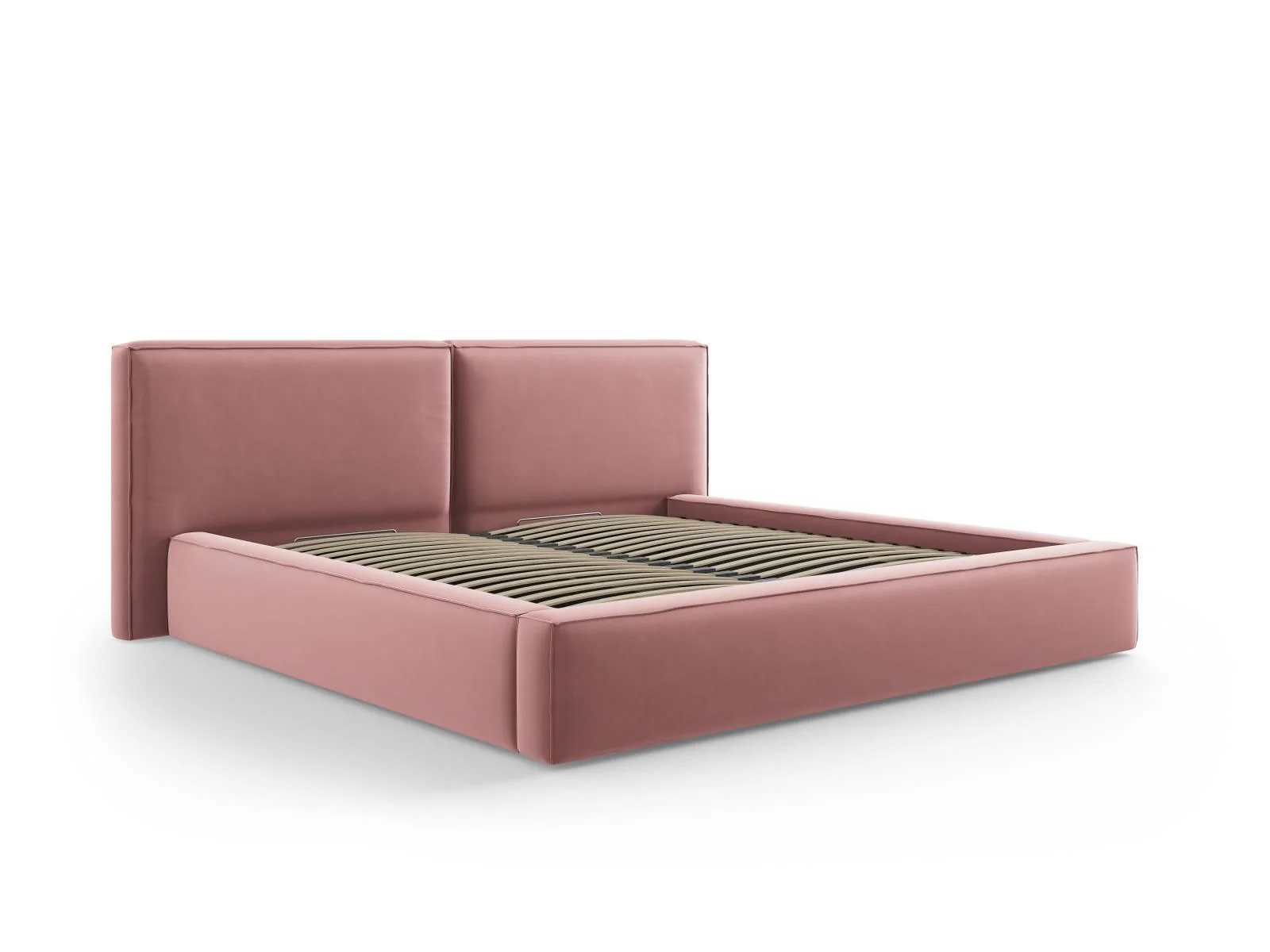 Bedframe Jodie met opbergruimte velvet 200 x 200 cm