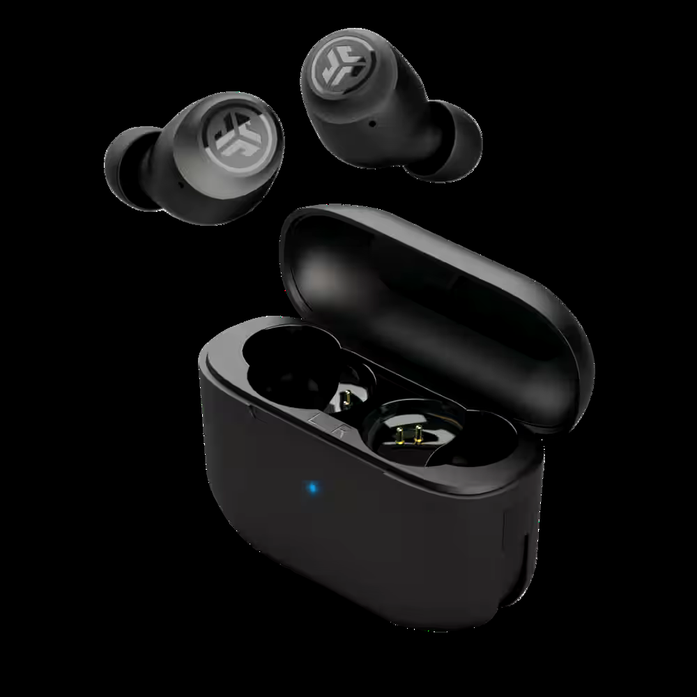 JLab Go Air Pop True In-Ear Wireless Headphones with Dual Connect & 32 Hours of Combined Playback
