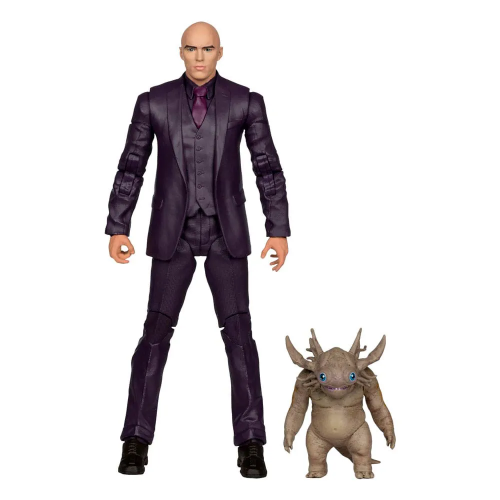 Mcfarlane Toys Superman Deluxe 2025 Lex Luthor with Baby Kaiju figure Theatrical Edition 18 cm