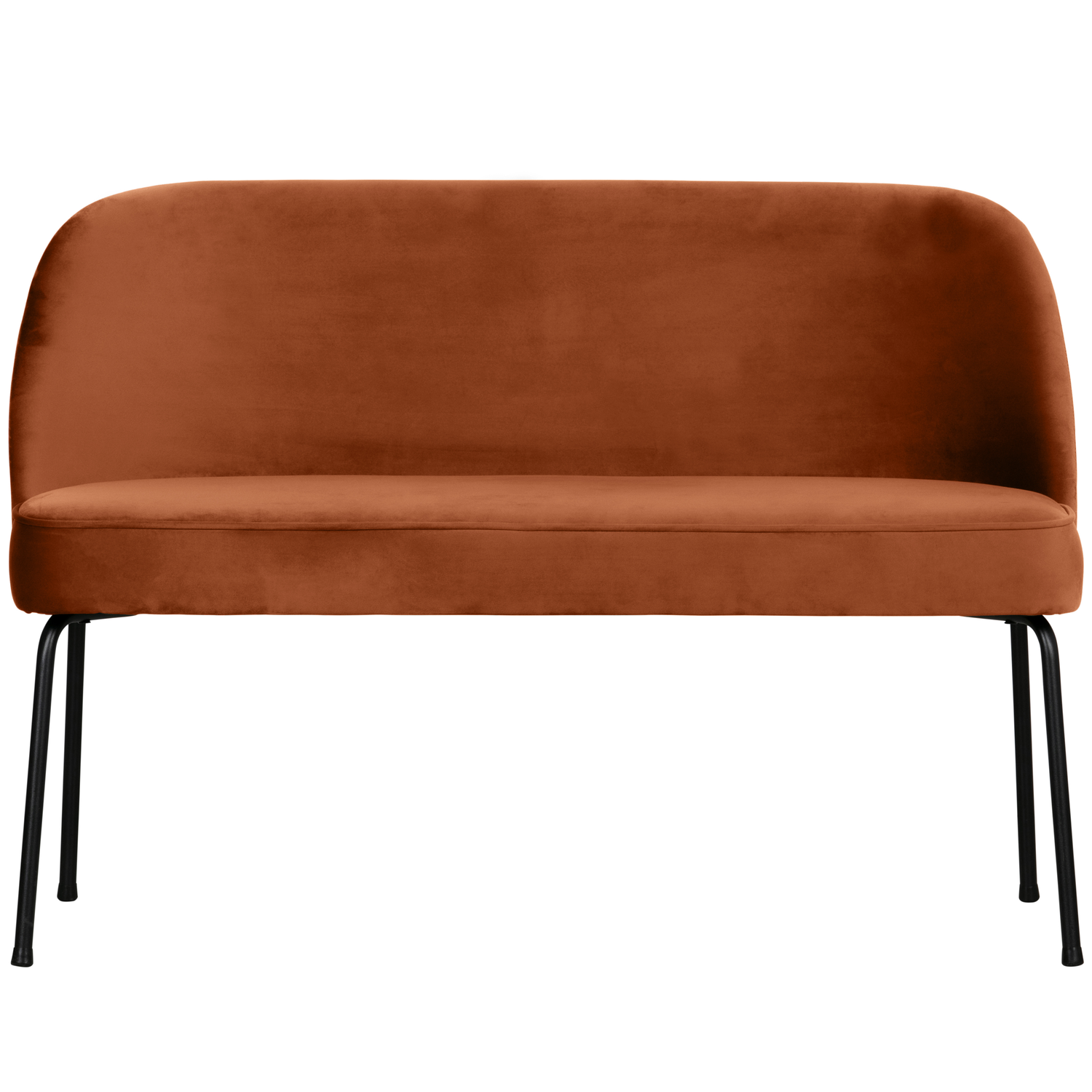 WOOOD eetbank Vogue- Velvet - Roest - 83x120x59