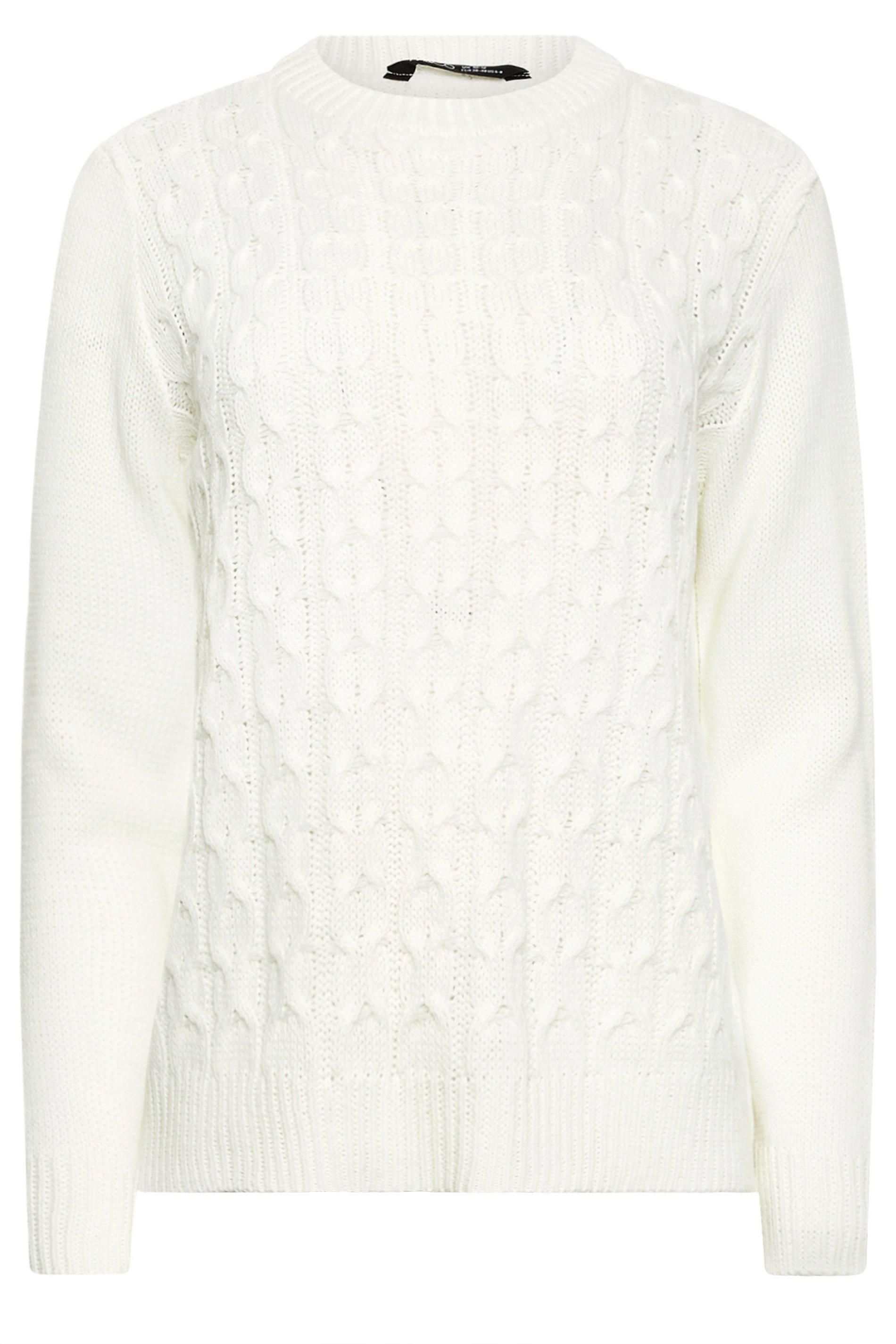 M&Co Cable Knit Jumper