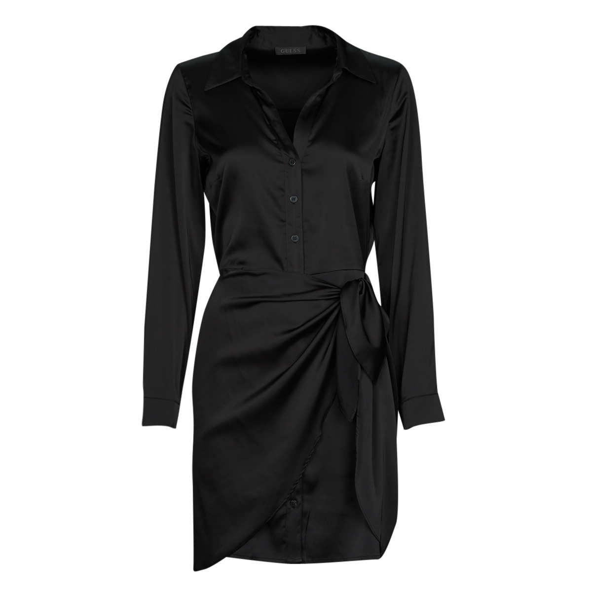 Guess - ES LS ALYA DRESS - Black