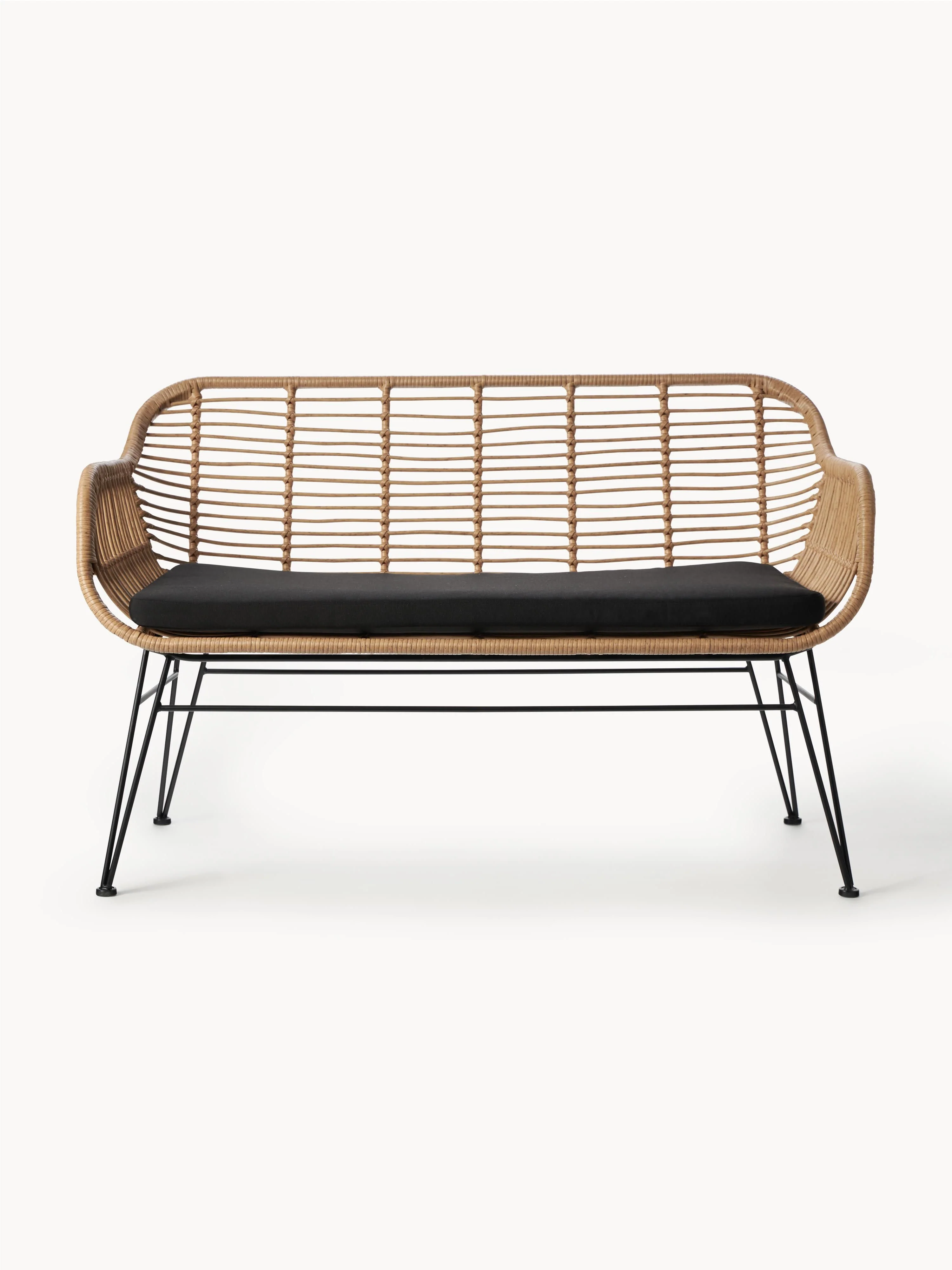 Polyrattan-Sitzbank Costa