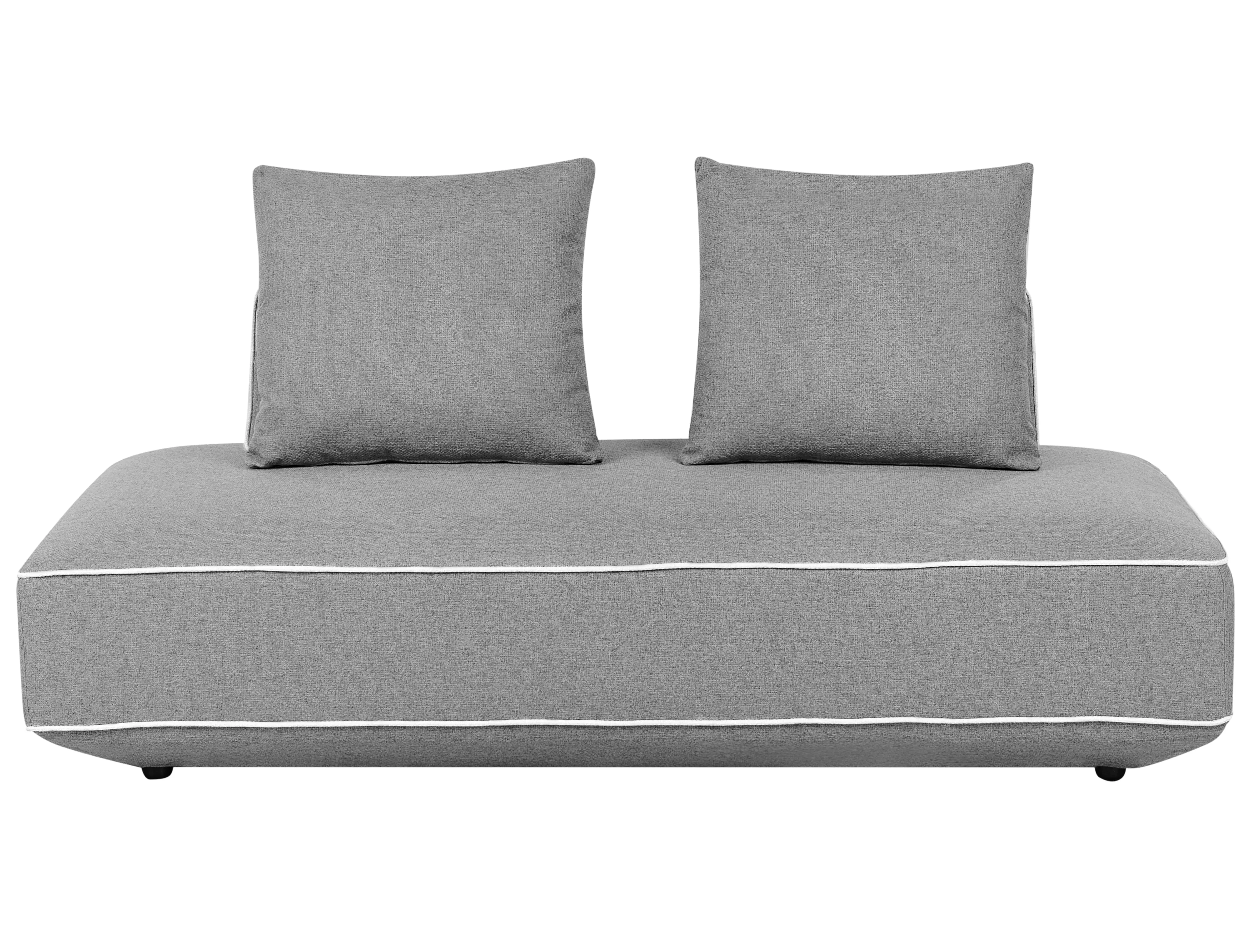 Chaise Longue SEILLANS Fabric Grey
