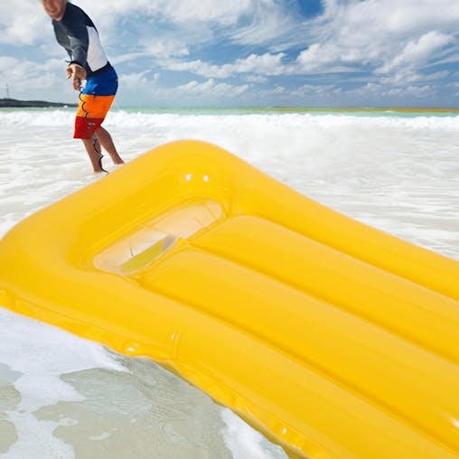 NNETM Inflatable PVC Body Board Thickened Portable Float