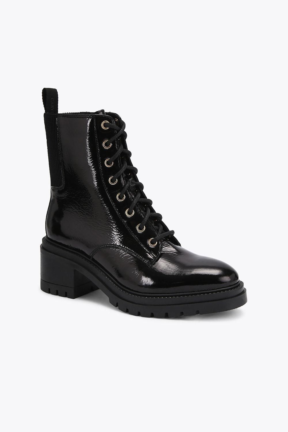 Carvela Champion Lace Up' Patent Boots