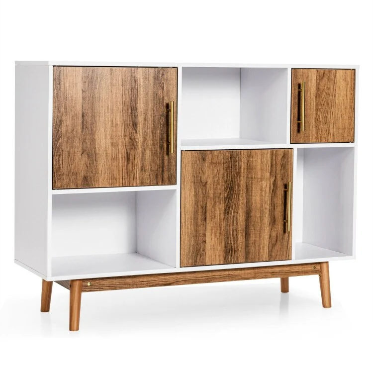 Sideboard Storage Cabinet with Storage Compartments - 40 x 13 x 30(L x W x H)