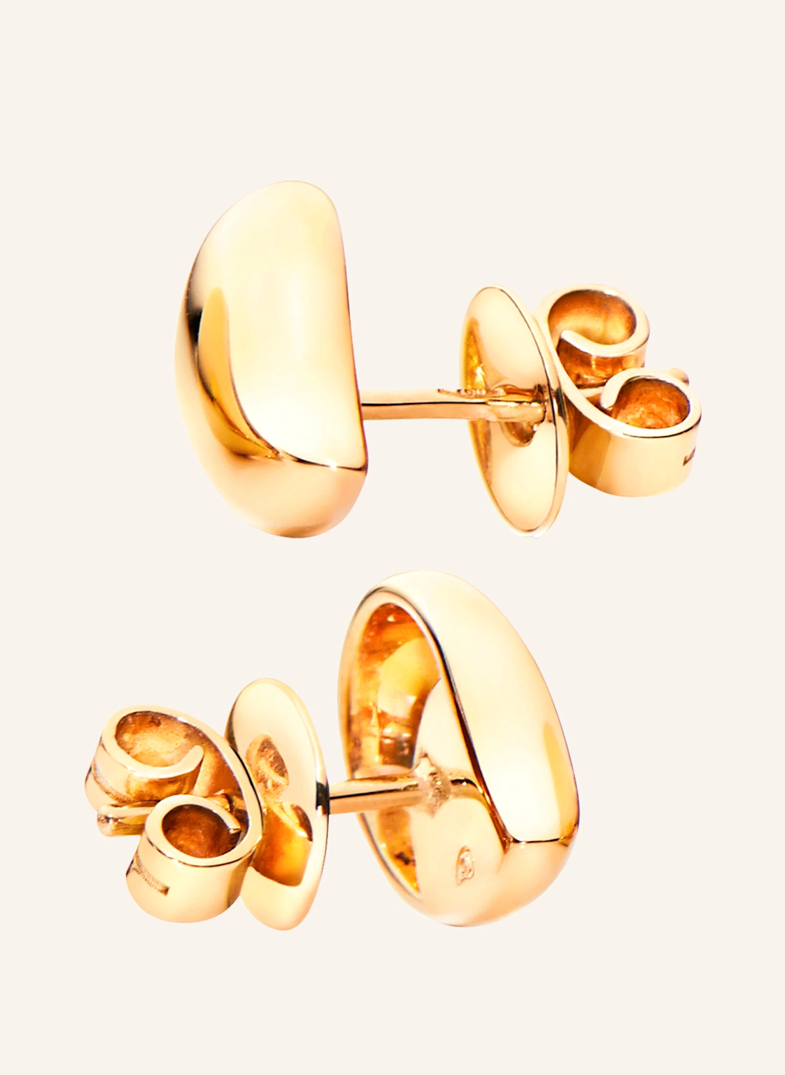 TAMARA COMOLLI Ohrstecker OHRSTECKER SIGNATURE STUD SMALL 18K Gelbgold