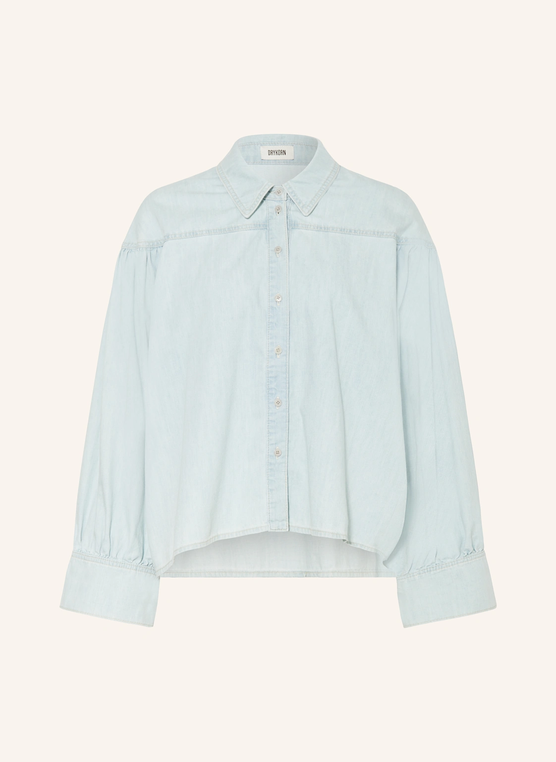 DRYKORN Hemdbluse SELENI in Jeansoptik